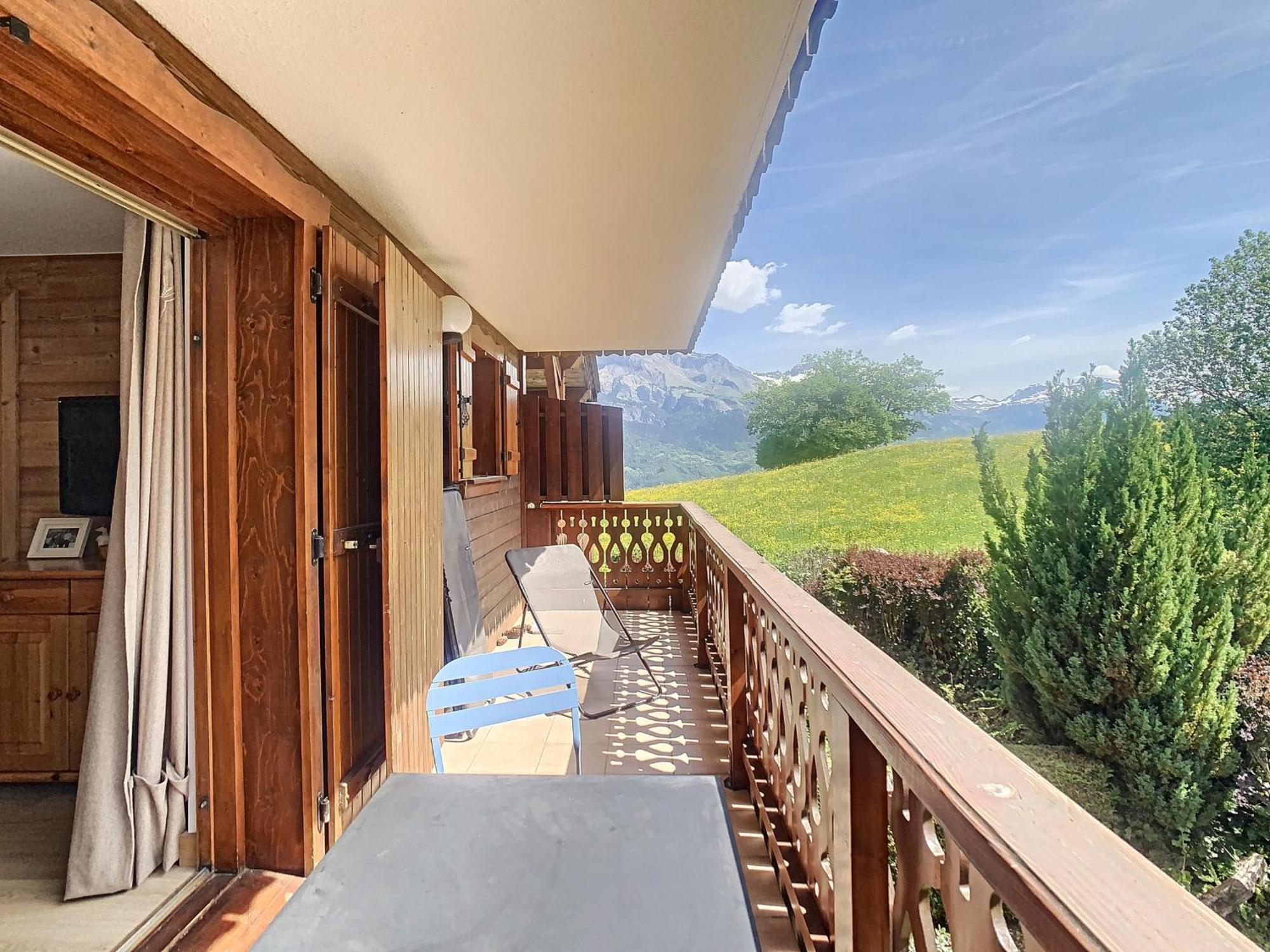 Appartement 2 Pieces + Cabine A Proximite Du Village Et Teleski, Cuisine Equipee - Fr-1-560-89 Combloux Kültér fotó